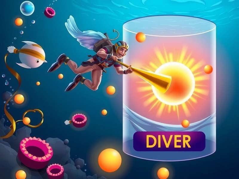 Aquatic Diver Game Banner